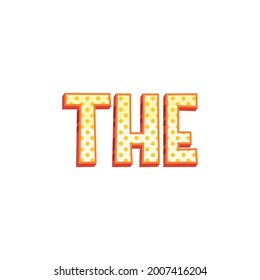 The. Vector Illustration. Design For Blog Post Social Media