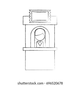 Theater box office icon