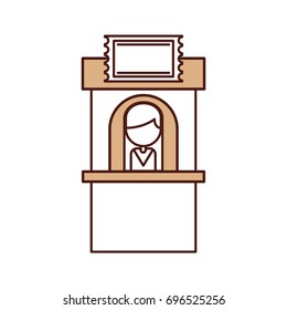 Theater box office icon