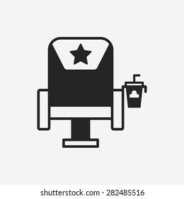 theater chairs icon