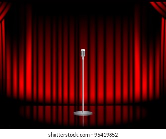 Theater curtain