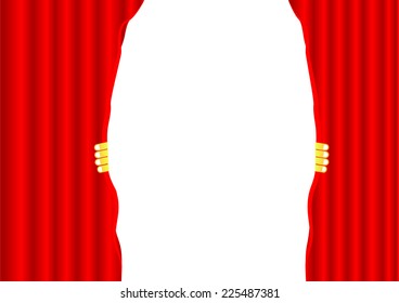 theater curtain background