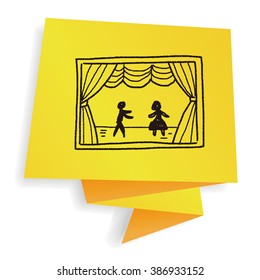 theater doodle