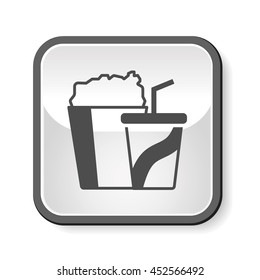 theater drinks and popcorn icon