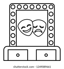 Theater faces design