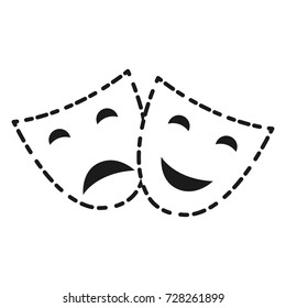 theater faces icon