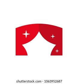 Theater Icon Logo Design