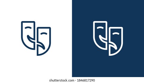 Theater icon for web and mobile