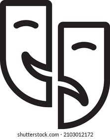 Theater icon for web and mobile