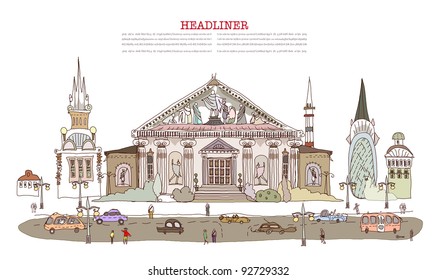 Theater illustration