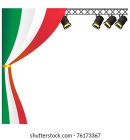 Theater Italy. vector