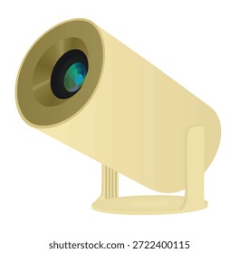 Theater light. reflector. vector illustration