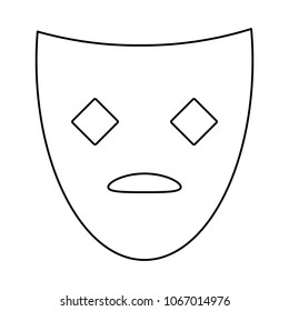 theater mask icon