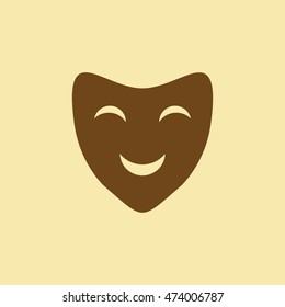 Theater Mask Icon.