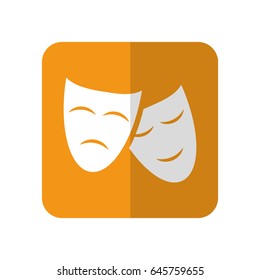 theater mask icon