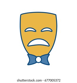 theater mask icon