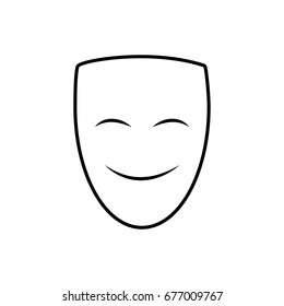 theater mask icon