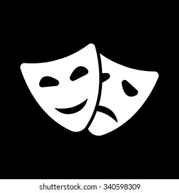 drama faces images stock photos vectors shutterstock https www shutterstock com image vector theater mask icon drama comedy tragedy 340598309