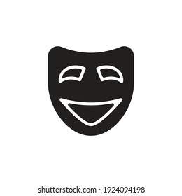 Theater Mask icon in vector. Logotype