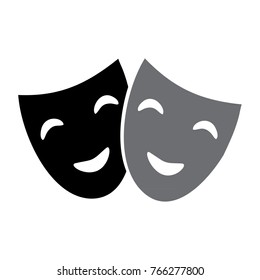 theater mask logo