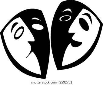 theater masks
