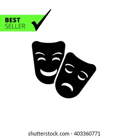 Theater masks icon