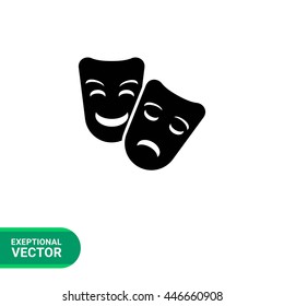 Theater masks icon