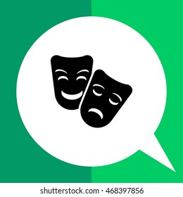 Theater masks icon