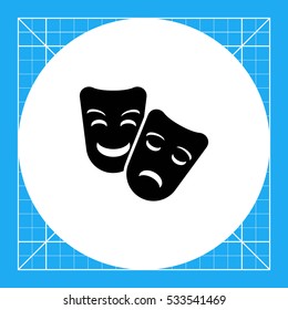 Theater masks icon