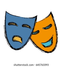 theater masks icon