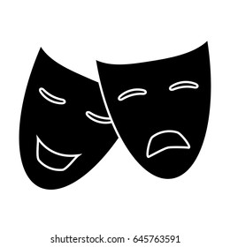 theater masks icon