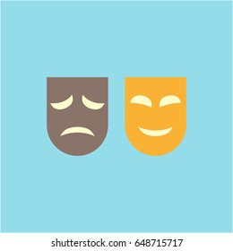 Theater masks icon