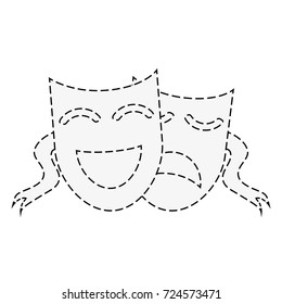 theater masks icon image