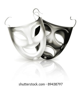 Drama Masks Isolated Images, Stock Photos & Vectors | Shutterstock