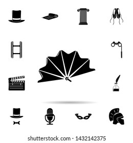 theater prompter icon. Universal set of cinema and teatr for website design and development, app development