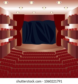 Theater stage image