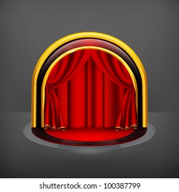 Escenario Teatral Vector Vector De Stock Libre De Regal As Shutterstock