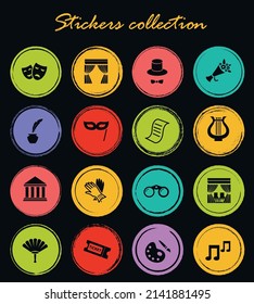 Theater symbol for web icons