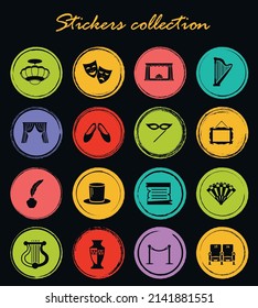 Theater symbol for web icons