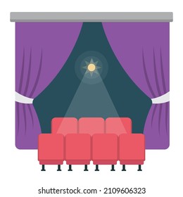 Theater vector icon  Which Can Easily Modify Or Edit 

