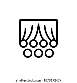 theater vector icon white backgroud