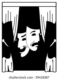 theater vector illustration
