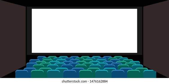 Theater vector illustration blank space 