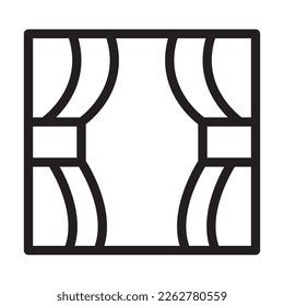 Vektorgrafik-Design des Theaters