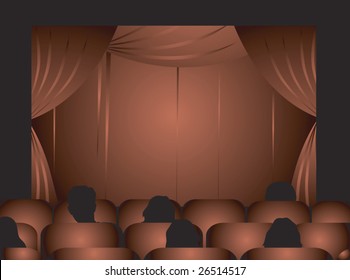 Theatre with audience	