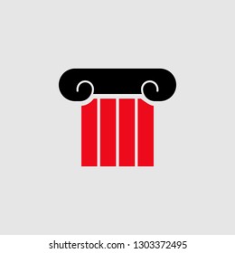 Theatre column icon. Element of Theatre icon for mobile concept and web apps. Detailed Theatre column icon can be used for web and mobile