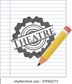 Theatre draw (oencil strokes)