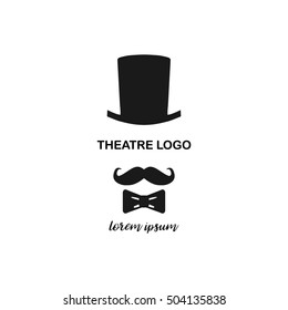 Theatre  logo template design 