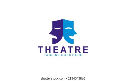 theatre logo vector. theatre illustration