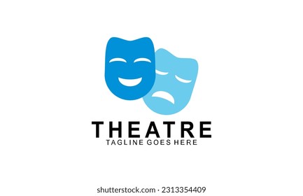theatre logo vector. theatre illustration